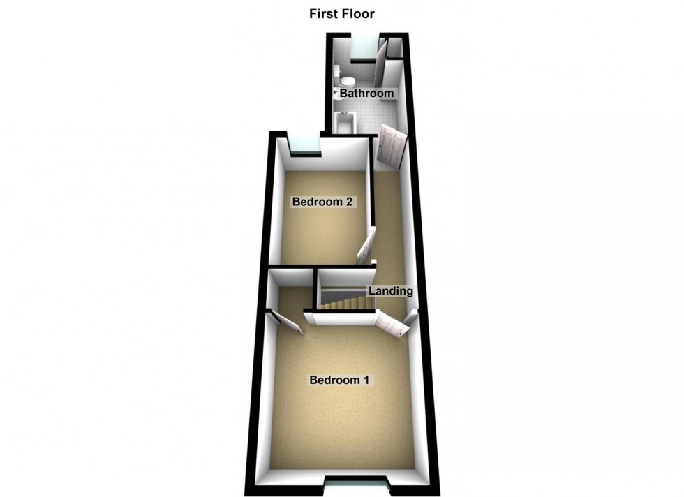 Floorplan for Bourges Boulevard, Peterborough