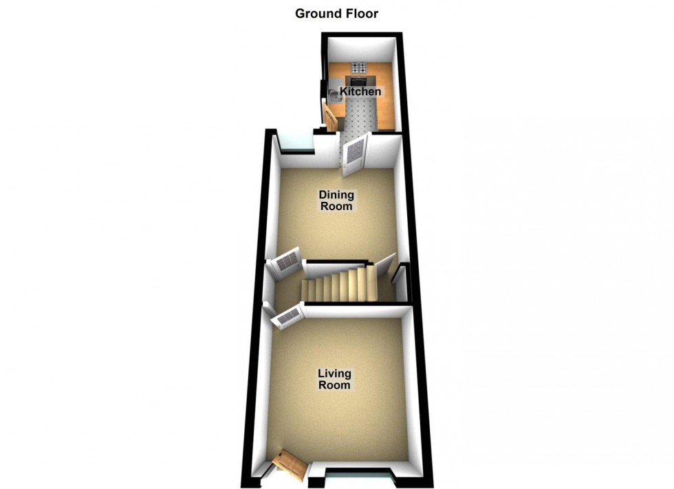 Floorplan for Bourges Boulevard, Peterborough