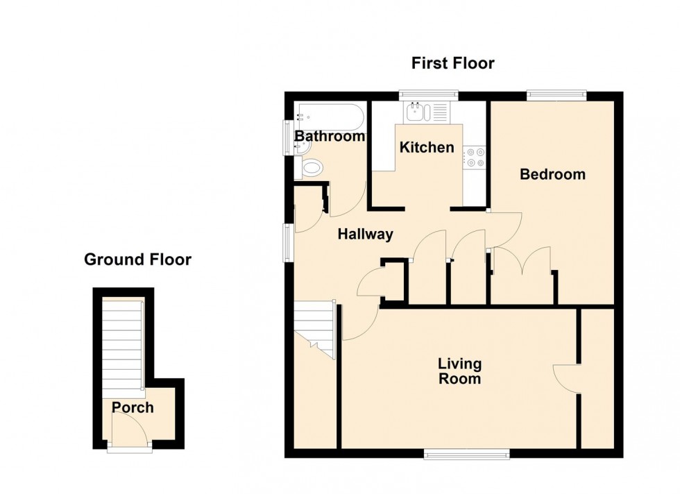 Floorplan for Wharf Road, Peterborough