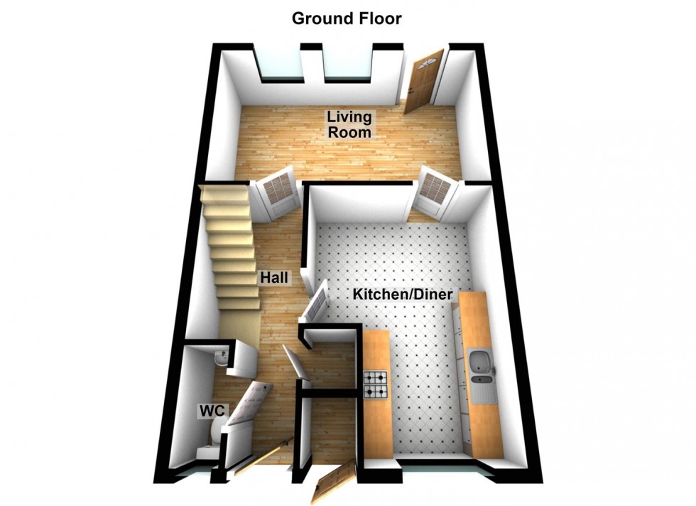 Floorplan for Brynmore, Bretton, Peterborough