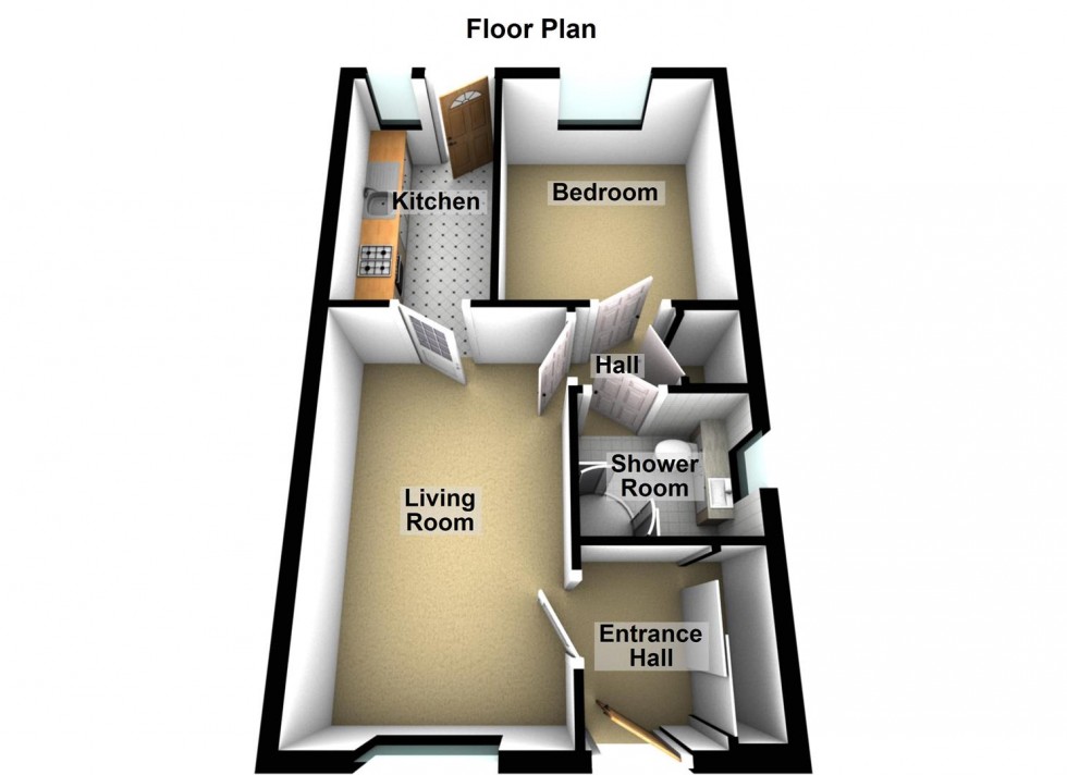 Floorplan for Beverstone, Orton Brimbles, Peterborough