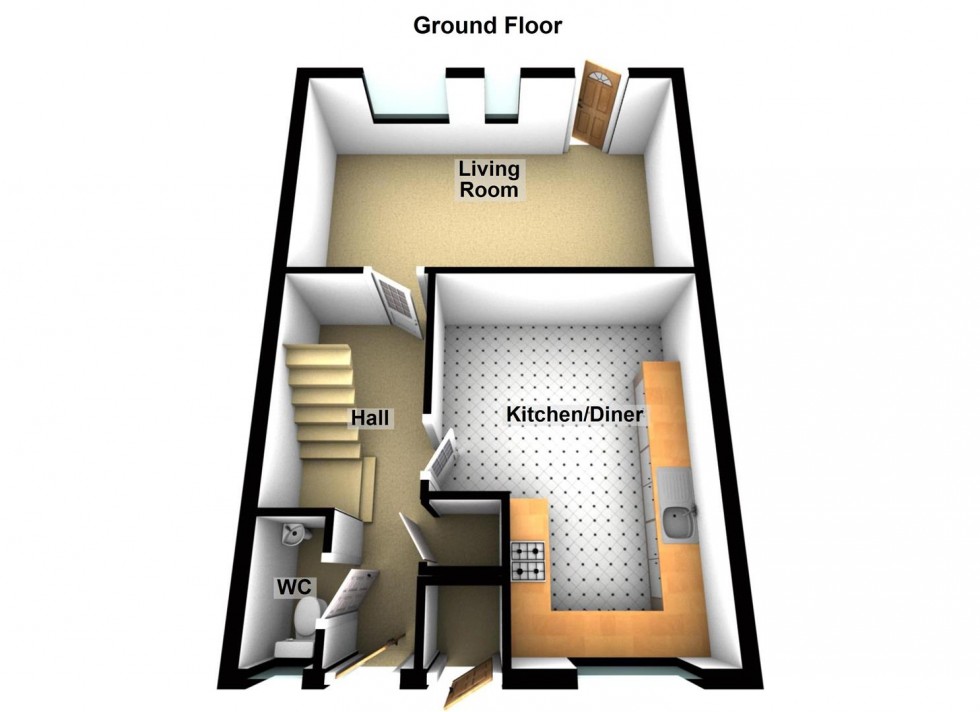 Floorplan for Brynmore, Bretton, Peterborough