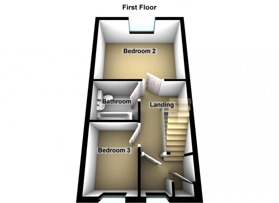 Floorplan for Tern Road, Hampton Hargate, Peterborough