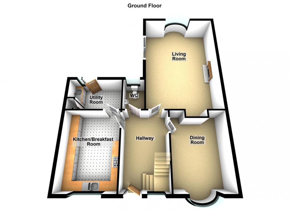 Floorplan for King Street, West Deeping, Peterborough