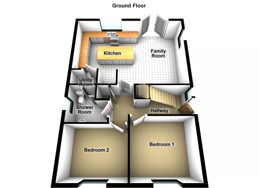 Floorplan for Warwick Road, Peterborough