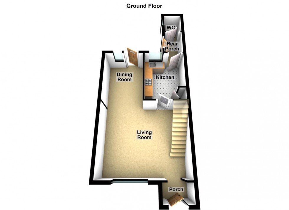 Floorplan for Viking Court, Stanground, Peterborough