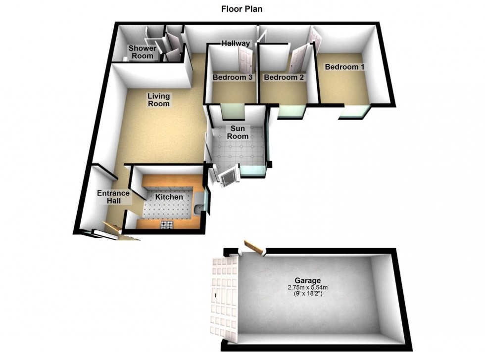 Floorplan for Bardney, Orton Goldhay, Peterborough