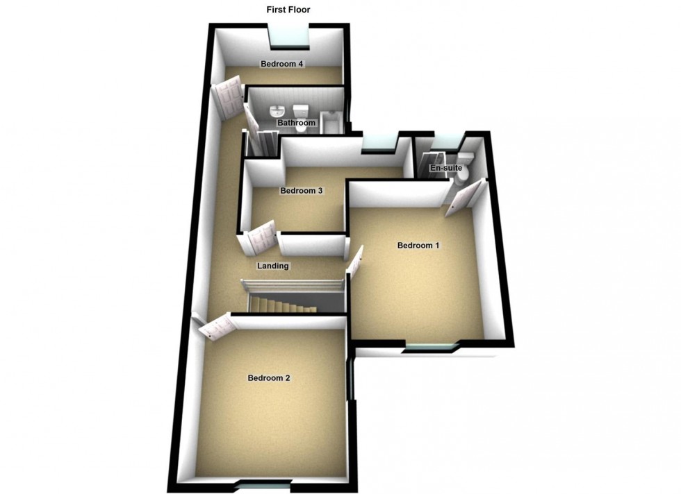 Floorplan for Alexandra Road, Peterborough