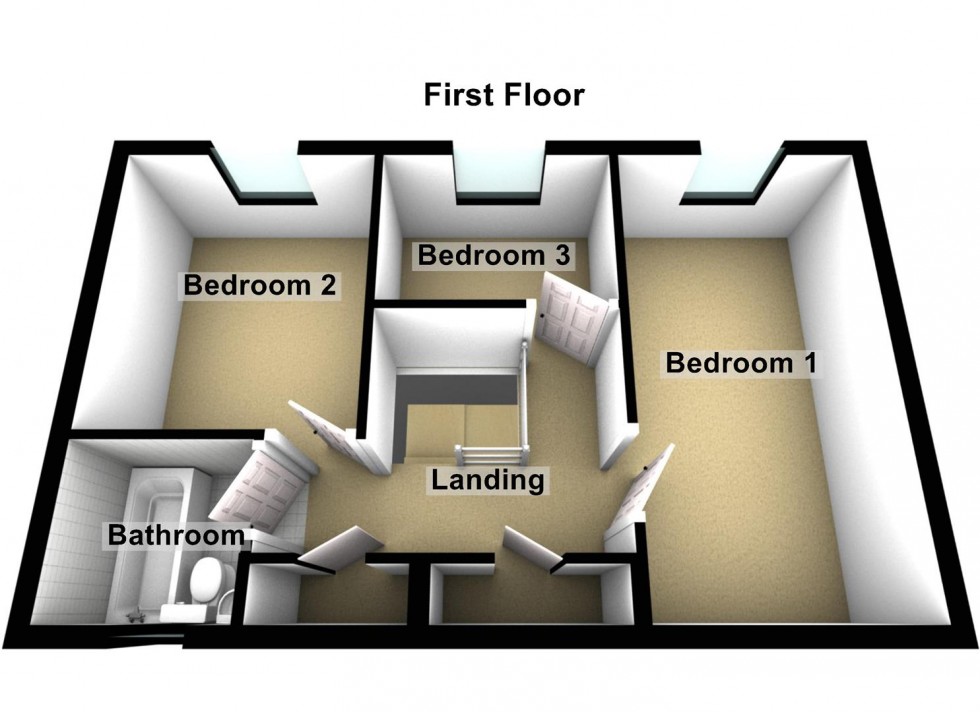 Floorplan for Barnstock, Bretton, Peterborough
