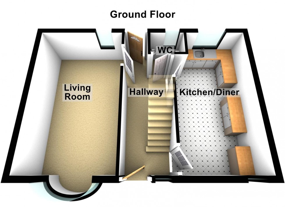 Floorplan for Kirkmeadow, Bretton, Peterborough