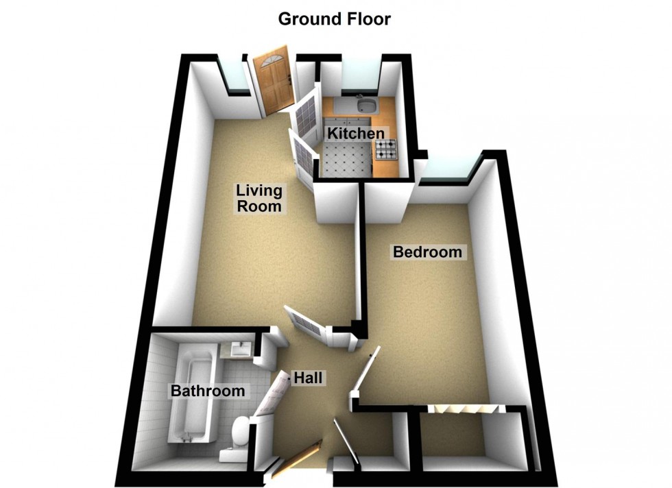 Floorplan for Hedda Drive, Hampton Hargate, Peterborough