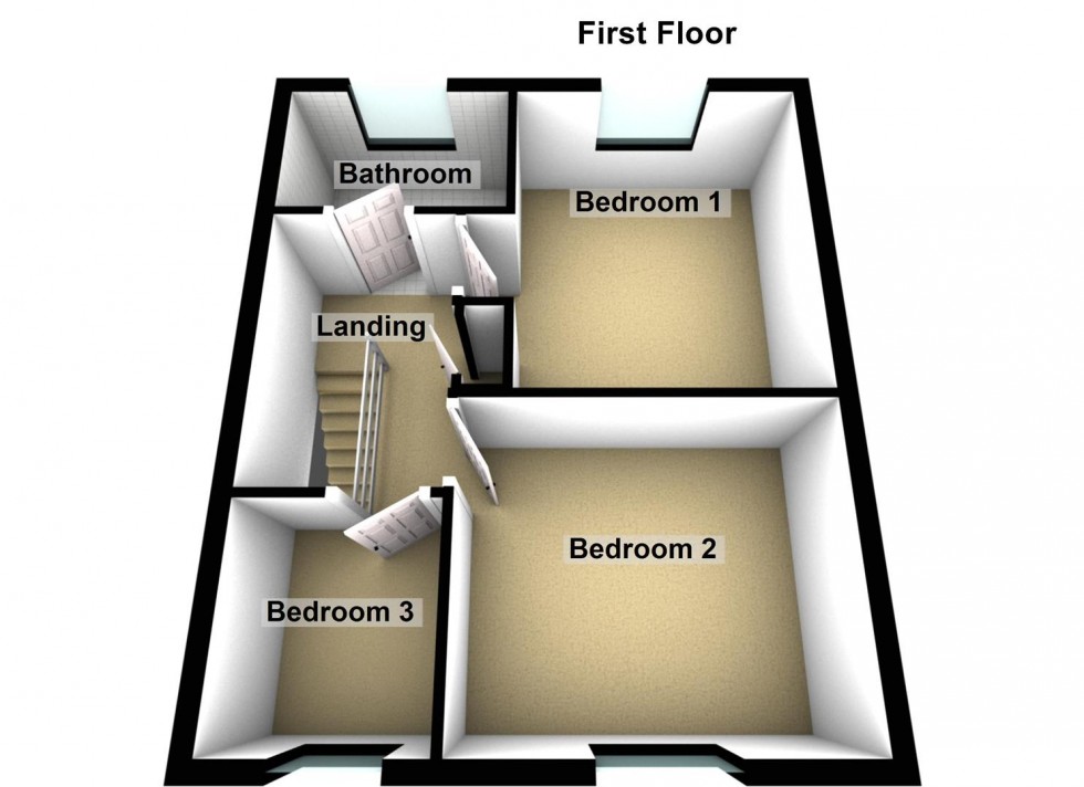 Floorplan for Hedgelands, Werrington, Peterborough