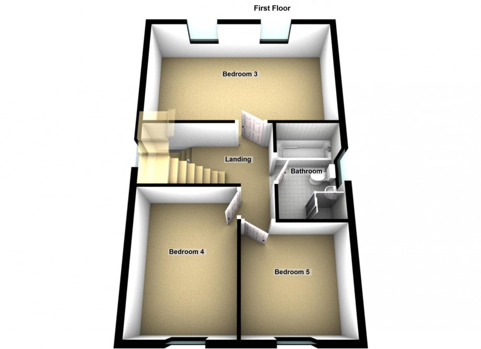 Floorplan for Jones Hill, Hampton Heights, Peterborough