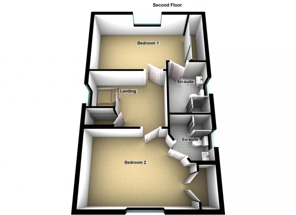 Floorplan for Jones Hill, Hampton Heights, Peterborough