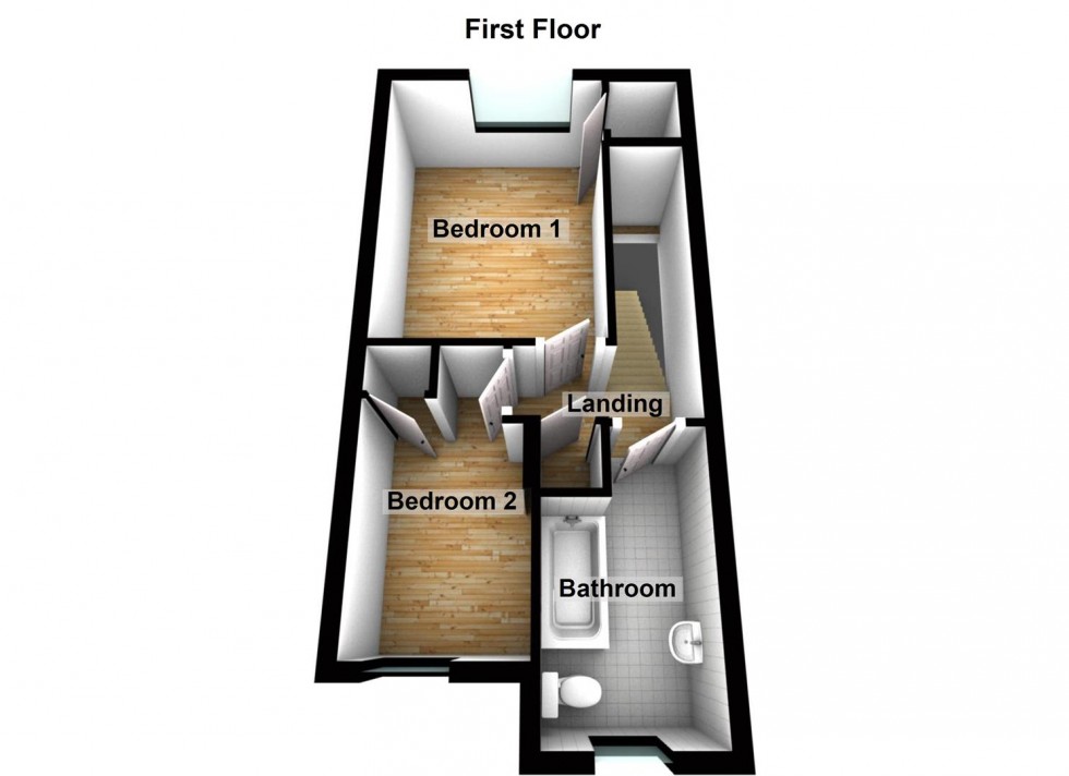Floorplan for Brancepeth Place, Woodston, Peterborough
