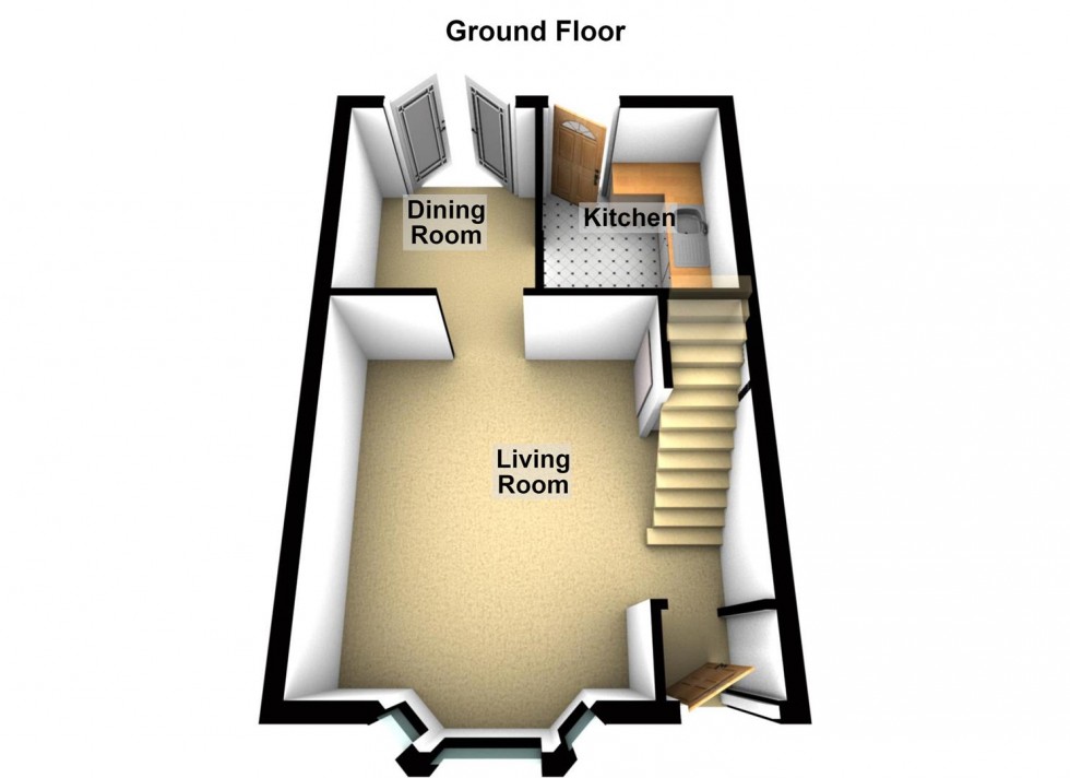 Floorplan for Brailsford Close, South Bretton, Peterborough