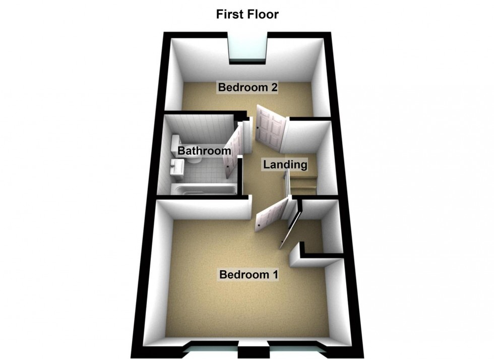 Floorplan for Hector Drive, Peterborough