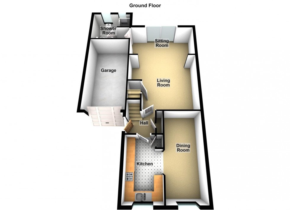 Floorplan for St. Marys Close, Peterborough