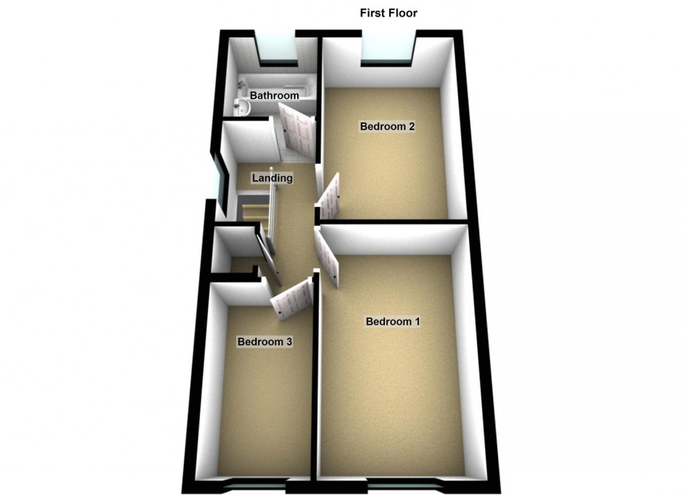 Floorplan for St. Marys Close, Peterborough
