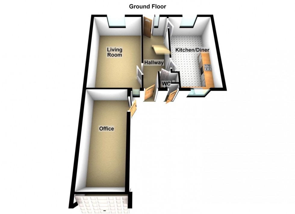 Floorplan for Mewburn, Bretton, Peterborough