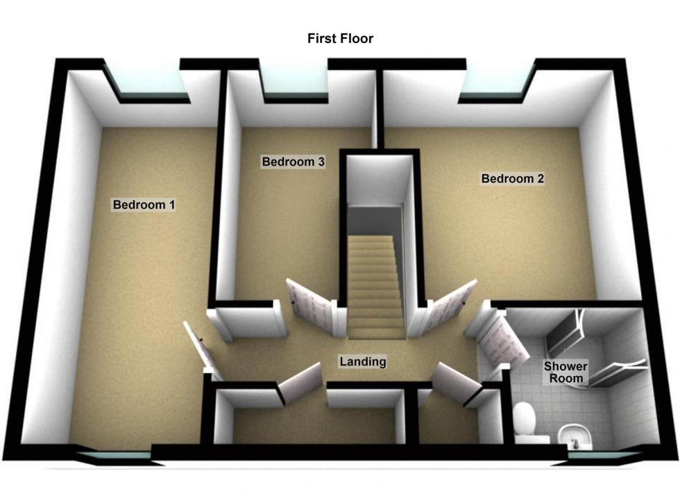 Floorplan for Mewburn, Bretton, Peterborough