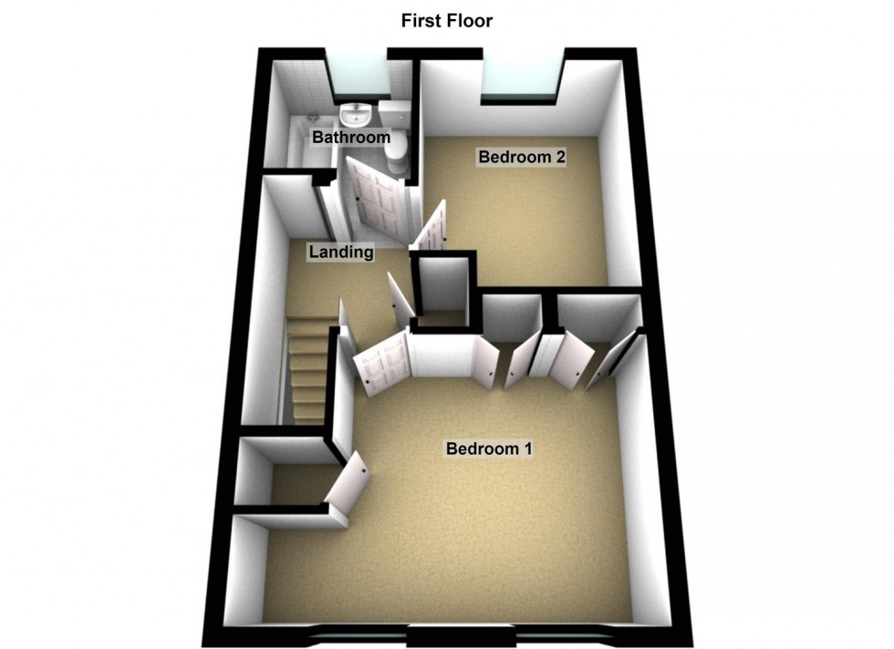 Floorplan for Mountbatten Way, Peterborough